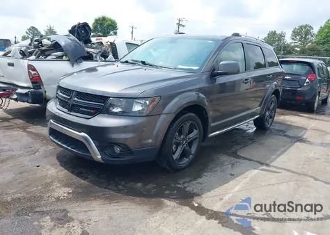 2018 Dodge Journey Crossroad Awd из США, поврежденный, VIN 3C4PDDGG8JT450609